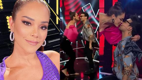 Karen Schwarz y Ezio Oliva sorprenden al bailar marinera norteña en “La Voz Kids”. (Foto: Instagram).