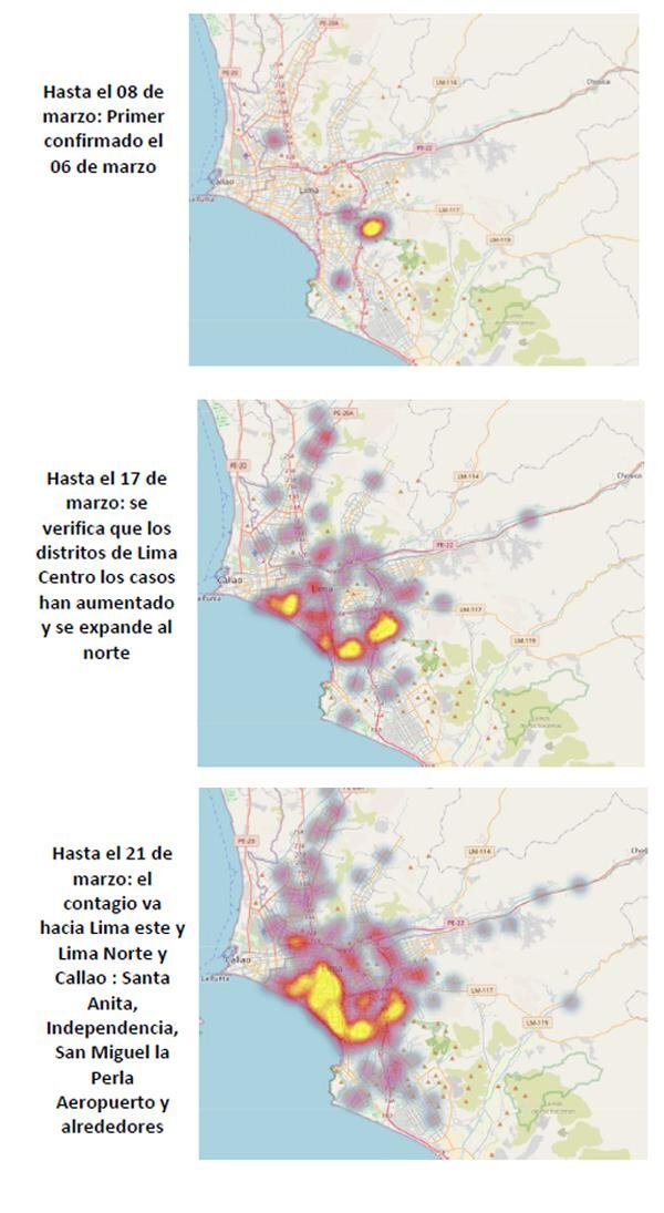 Así inició el avance del coronavirus en Lima. (Imagen: Essalud)