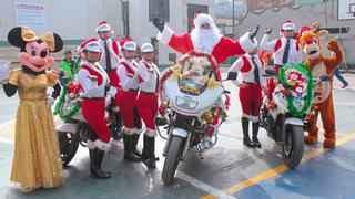 Policías de Tránsito contagian de la Navidad a conductores