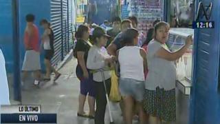 San Juan de Lurigancho: delincuentes roban S/30 mil en mercado