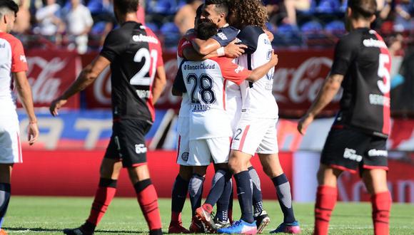 San Lorenzo alcanzó un importante triunfo en casa ante Newell's Old Boys y se mantiene fuerte en la lucha por el título. Rubén Botta anotó el único gol del partido. (Foto: San Lorenzo)