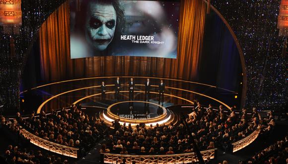 Oscar en el recuerdo: Todos de pie para honrar a Heath Ledger