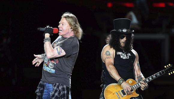 Guns N' Roses se presenta esta noche en el el Estadio de San Marcos como parte de su gira “South American Tour 2022″. (Foto: EFE)