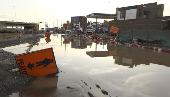 El día en fotos: lluvia, desborde y huaicos golpean Lima - 4