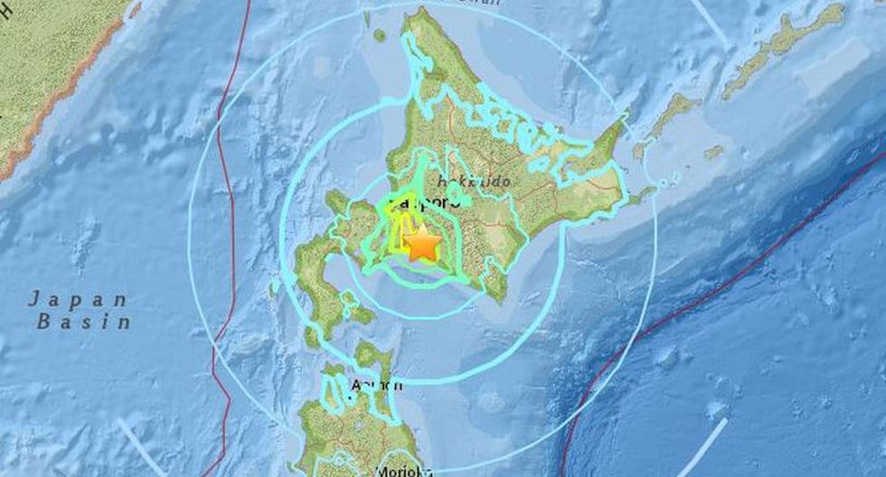 Se registran dos fuertes terremotos de 6.7 y 6.6 de magnitud en Japón. (Foto: USGS)