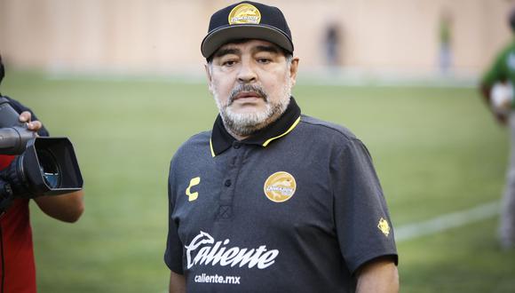 Maradona y los secretos de su vida en Culiacán: seguridad, relojes y autógrafos por todos lados. (Foto: AFP)