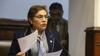 Luz Salgado advierte que llegar al 4 de octubre "depende del consenso"