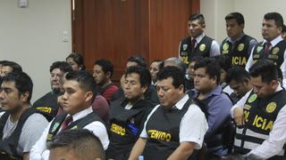 Áncash: dictan prisión preventiva para 20 presuntos miembros de Los intocables de Chimbote
