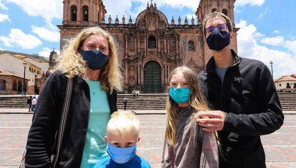 Después de más de 4 meses en Cusco, la familia ha recorrido varios sitios del Centro Histórico de Cusco. Conocen de memoria las calles de la Ciudad Imperial. (Foto: Melissa Valdivia)
