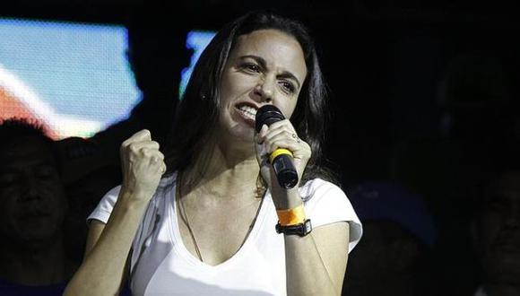 María Corina Machado: "Yo soy diputada y seguiré siéndolo"
