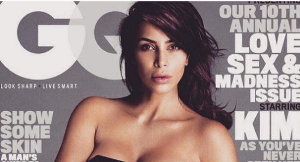 Kim Kardashian acostumbra a mostrar su sensualidad en fotos de infarto. (Foto: Revista GQ)