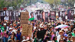 Las mexicanas van a la huelga este lunes contra la violencia de género