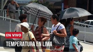 Temperatura de hoy, JUEVES  23 de marzo en LIMA | Revisa el pronóstico del tiempo, según el Senamhi