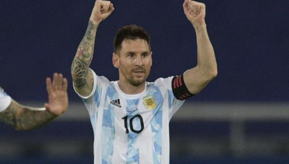 Lionel Messi alcanzó los 147 partidos con la selección argentina. (Foto: AFP)