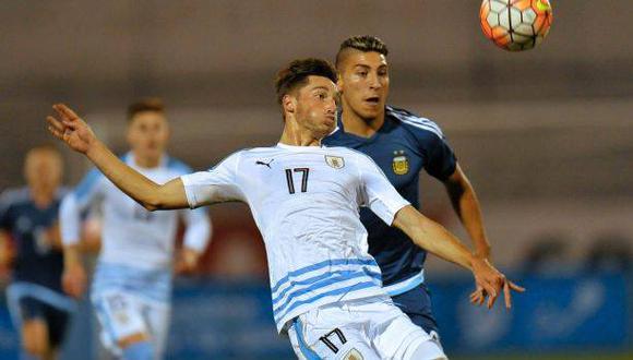 Argentina y Uruguay empataron 3-3 en segunda fecha de Sub 20