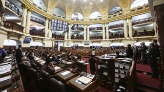 Pleno del Congreso aprobó número de Comisiones Ordinarias