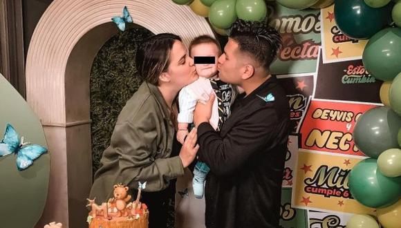 Deyvis Orosco y Cassandra Sánchez celebran los 6 meses de su hijo. (Foto: @deyvisorosco/Instagram)