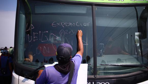 “Los que piden mejoras frente al DU-043, ¿recién se dieron cuenta hoy de que no los beneficia? ¿Desde diciembre del 2019?”. (Foto: Hugo Curotto/GEC).