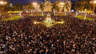 Aniversario de Lima: miles celebraron en la Plaza de Armas