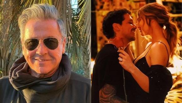 Ricardo Montaner confiesa que ayudó a Christian Nodal a elegir el anillo para Belinda. (Foto: @montaner/@Belindapop)