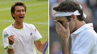 “Ya puedo contarle a mis nietos que le pateé el trasero a Federer en Wimbledon”