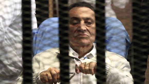 Egipto: anulan la única condena vigente contra Mubarak