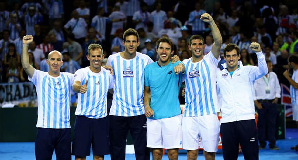 Argentina va por su quinta oportunidad para ganar la Copa Davis | Foto: Getty