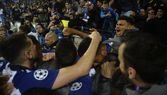 El Porto consiguió el 3 a 1 vía penal cuando se estaba jugando el tiempo de compensación. | AFP
