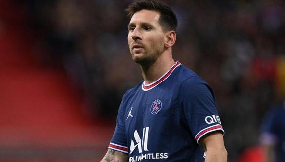 Lionel Messi no estaría en el partido frente al Lille por la Ligue 1. (Foto: EFE)
