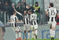 Juventus venció a Napoli en el partido de ida por las semifinales de la Copa Italia