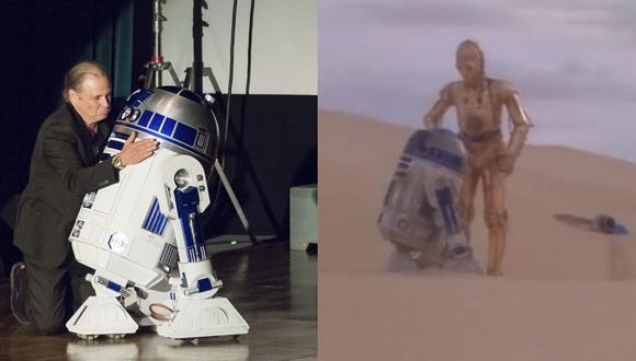 Robot R2-D2 en una escena de "Star Wars" de 1977. (Foto: AP/Captura de pantalla)