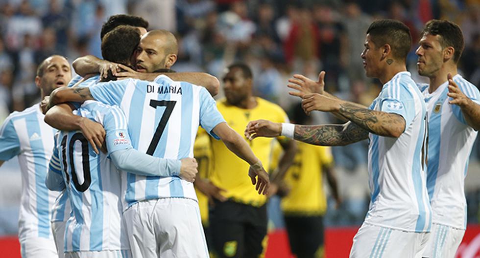 Argentina venció a Jamaica. (Foto: Getty Images)