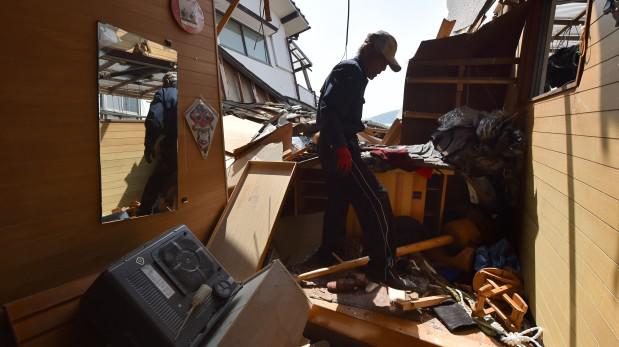 Kumamoto fue la ciudad m&aacute;s afectada de Jap&oacute;n tras los terremotos. (AFP)