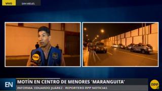San Miguel: controlan motín de internos en ‘Maranguita’