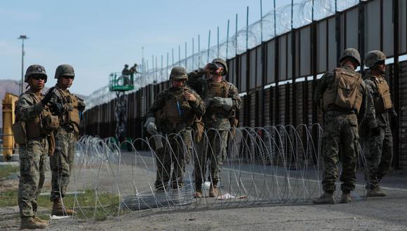 Ejército de Estados Unidos anunció su retiro de la frontera con México en los próximos días. (Reuters)