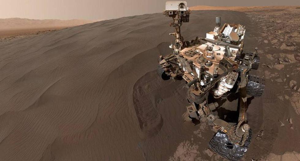 Curiosity en Marte. (Foto: NASA)