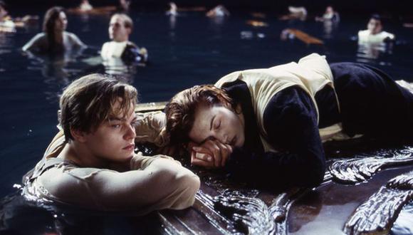Leonardo DiCaprio y Kate Winslet como Jack y Rose en "Titanic" (1997). (Foto: 20th Century Fox)