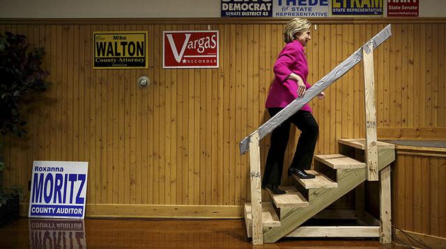 Las fotos más curiosas de Hillary Clinton y Donald Trump - 6