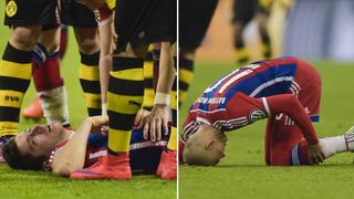 Bayern: Robben descartado ante Barcelona, Lewandowski lesionado
