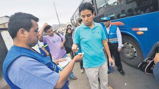 Corredor azul: barristas quisieron viajar en buses sin pagar