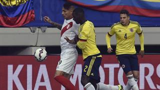 Perú empató 0-0 con Colombia y clasificó a cuartos de final