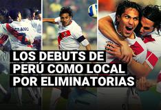 ¿Cómo le fue a la selección peruana en sus debuts como local por Eliminatorias?