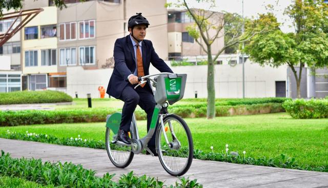 Sistema de bicicletas público de San Isidro contará con 50 estaciones en el distrito. (Foto: Difusión)