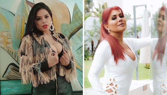 Giuliana Rengifo advierte a Magaly Medina tras ampay con notario pucallpino. (Fotos: Instagram)