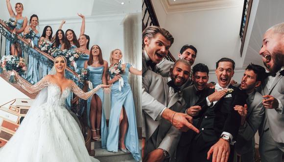 Paris Hilton, Chayanne, Anitta, Becky G y todos los invitados a la boda de Lele Pons y Guaynaa. (Foto: Instagram)
