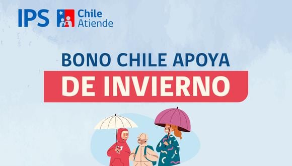 Bono Extraordinario Chile Apoya de Invierno: ¿cuál es la fecha de pago? (Foto: Twitter/IPS Chile)