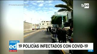 Coronavirus en Perú: 19 efectivos policías contagiados con Covid-19 en Arequipa