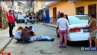 Chorrillos: hombre muere apuñalado tras resistirse al robo cerca de su vivienda