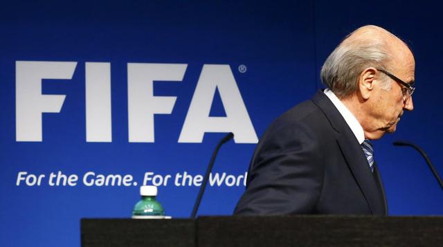 Blatter: las imágenes de la conferencia de su adiós a la FIFA - 8