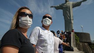 Los turistas vuelven al Cristo Redentor tras cinco meses de cierre por la pandemia de coronavirus | FOTOS